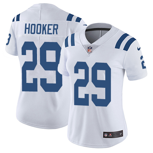 Indianapolis Colts #29 Limited Malik Hooker White Nike NFL Road Women Vapor Untouchable jerseys->indianapolis colts->NFL Jersey